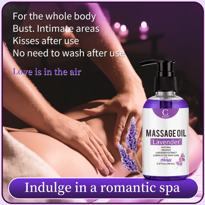 Hot Sensing Massage Essential Oil 100ml - Image 3
